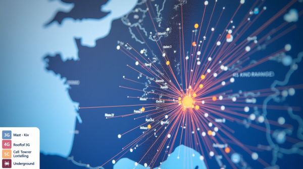Découvrez les emplacements des antennes mobiles en France : 3G, 4G et 5G